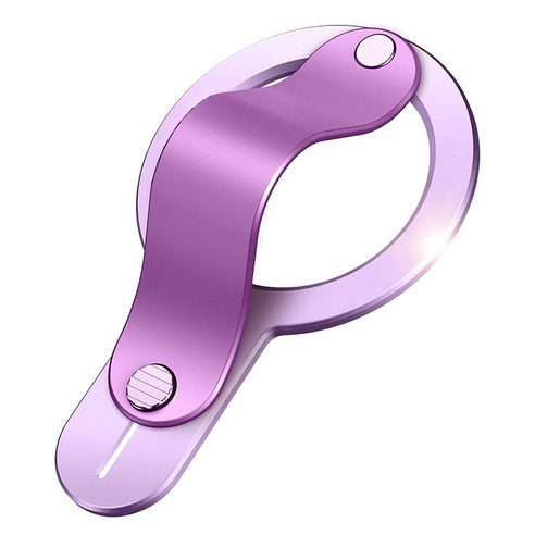 GripMate 맥세이프 호환 알루미늄 번지 마그네틱 거치대 스마트톡, 1개, 보라색