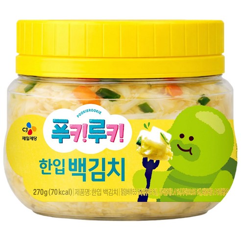 푸키루키 한입 백김치, 12개, 270g