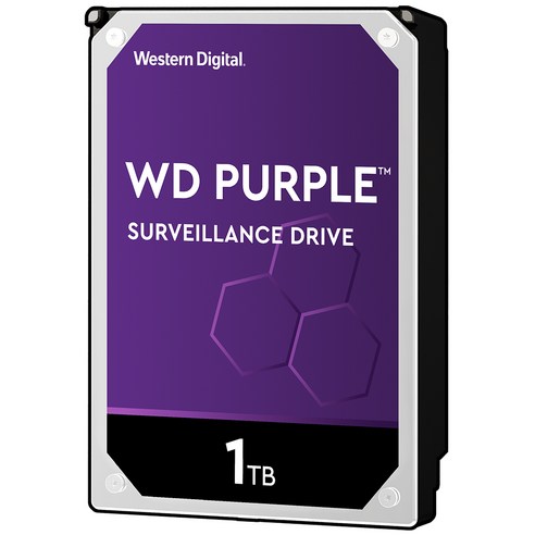 웨스턴디지털 WD PURPLE 5400RPM 64M WD11PURZ 1TB 15시 이전 오늘출발, WD11PURZ, 1TB