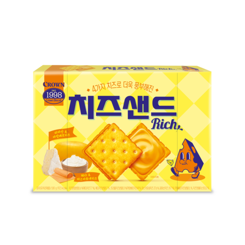 치즈샌드 과자