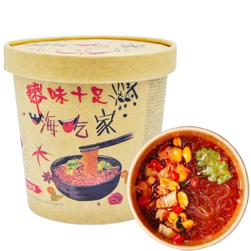판다중국식품 하이츠쟈 쏸라펀쓰 쏸라펀 135g