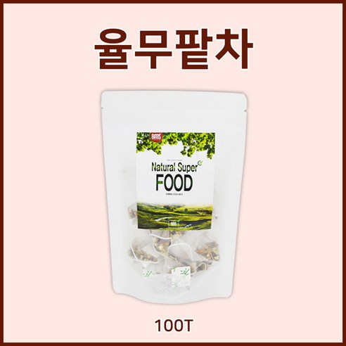 BMS 율무밭차60티백 팥 율무 비트 감귤껍질 연잎 블랜딩차, 1개