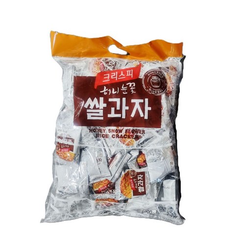 크리스피 허니 눈꽃 쌀과자