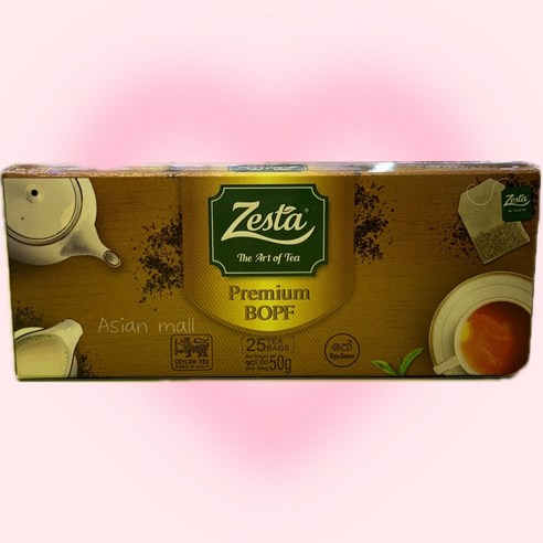 Zesta tea (1.8g 50Tea) 제스타 티 90g 스리랑카, 1개, 50g, 1개입