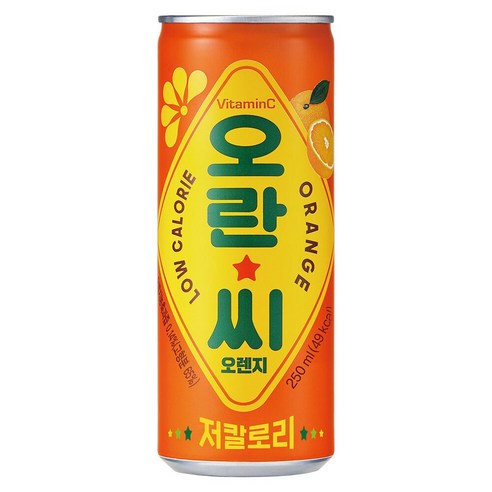 오란씨 오렌지 탄산 저칼로리 비타민C