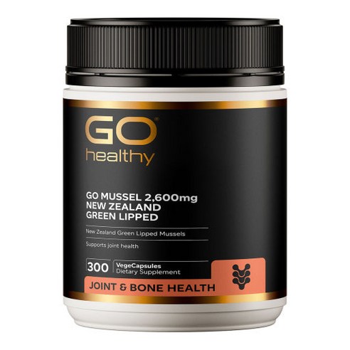 GoHealthy GO Mussel 고헬씨 초록잎홍합 2600mg 300정