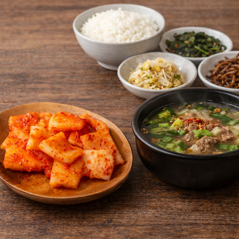[리초이샵] 국내산 전라도 석박지 깍두기 아삭한 무김치, 1개, 3kg