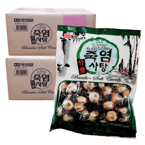 동아제과 죽염사탕