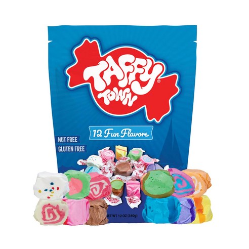 Taffy Town 솜사탕 코튼 캔디 태피 타운 파우치 12온스 1