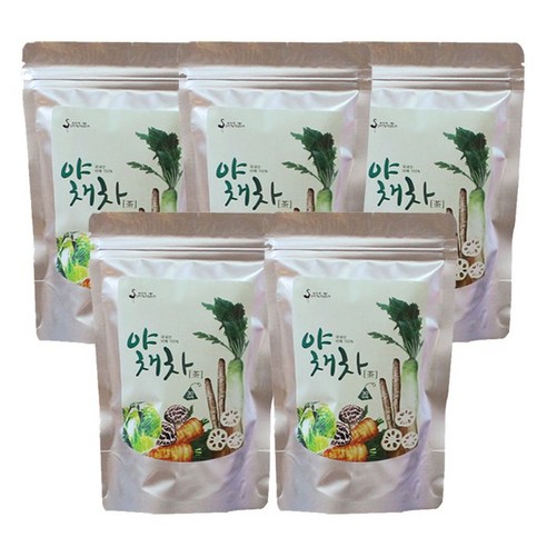 [4+1행사] 세명제다 국내산 야채차 30티백x5팩