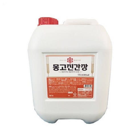 [청년푸드] 몽고 부천 진간장 13L, 1개, 13L