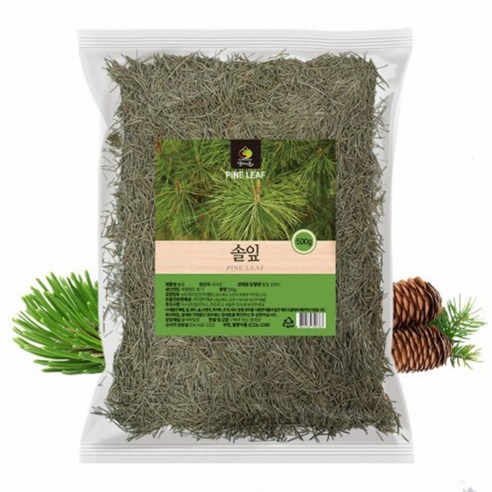 엄마애손 국내산 솔잎 500g 대용량 차 건강차 건조 건재 말린