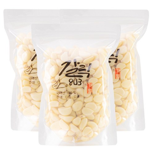 갈릭803 25년 깐마늘 국내산 창녕 대서마늘 당일생산, 1개, 3kg(중)