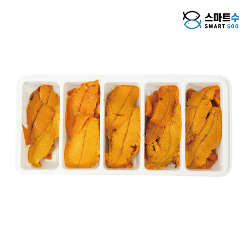 스마트수 업소용 식당용 대용량 페루산 칠레산 우니 성게알 100g 1kg, 1개, 페루산 1kg(100g*10팩)
