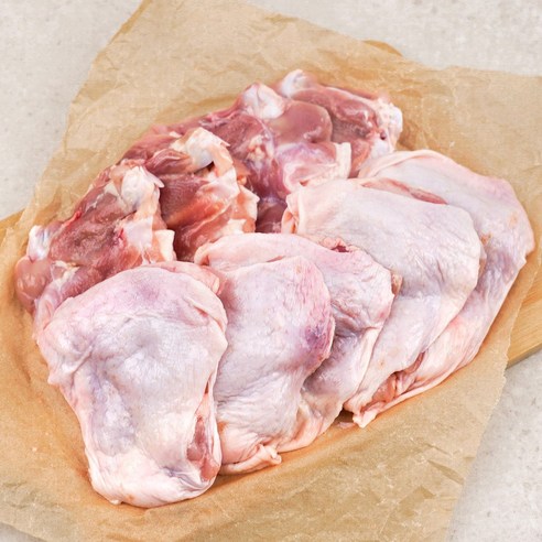 국내산 닭다리살 사이정육 1kg 뼈있는 넓적다리살 구이용