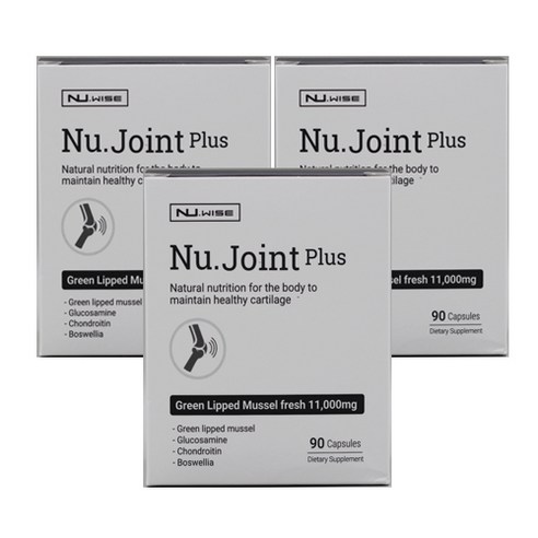 뉴질랜드 뉴와이즈 뉴 조인트 플러스 11000mg 90캡슐 3개, 3개, 90정