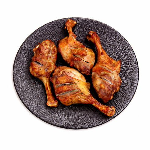 바삭한 훈제오리 오리다리 베이징덕 구이, 3개, 1kg