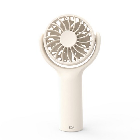 EDA 휴대용 미니 선풍기 무선 손풍기, EV-2304, 아이보리