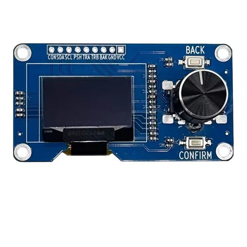 1.3인치 OLED + EC11 로터리 엔코더 모듈 I2C SH1106
