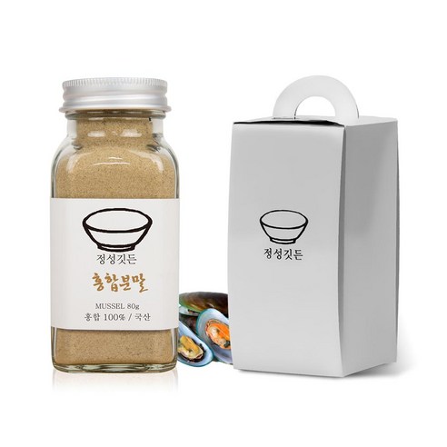 정성깃든 국내산 원물 그대로 천연조미료 분말 8종 택1, 1개, 80g