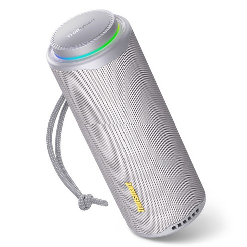 Tronsmart T8 휴대용 무선 블루투스 스피커 40W 캠핑용 LED IPX7방수 야외용 18시간재생, 그레이, Tronsmart T8
