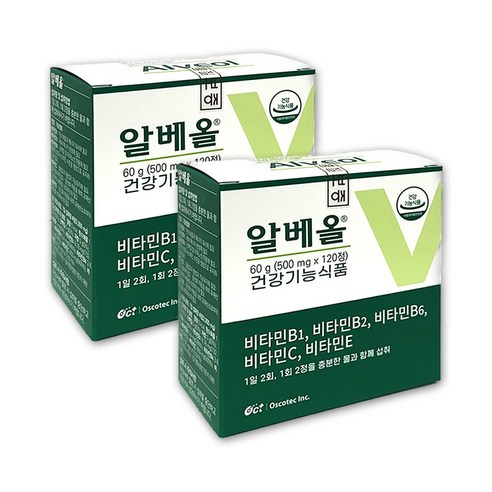 알베올 120정 X 2개 (2개월분) 오스코텍 치과입점