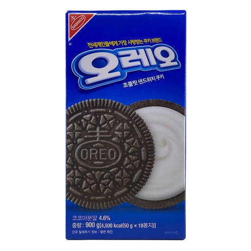 오레오 900g 50g x 18입 1개, 900g, 1개