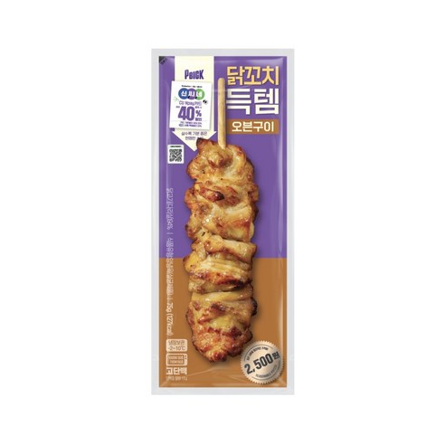 닭꼬치득템 오븐구이, 2개, 75g