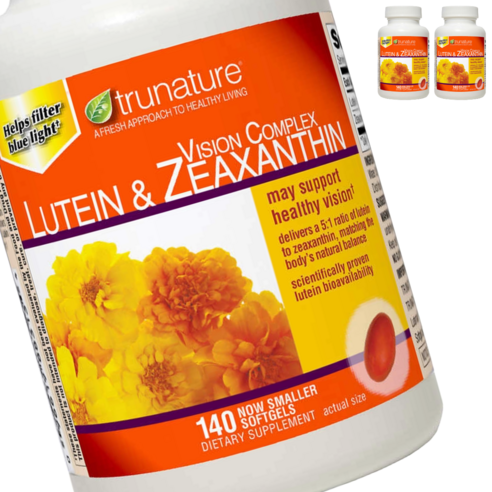 Trunature Lutein Zeaxanthin 트루네이처 루테인 제아잔틴 140소프트젤 3팩