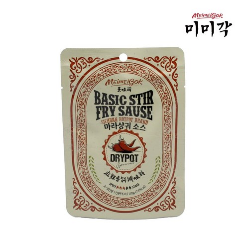 미미각 마라샹궈 소스 마라맛 볶음소스, 1개, 110g