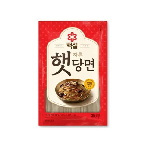 백설 요리하기 쉽게 자른 햇당면 500g