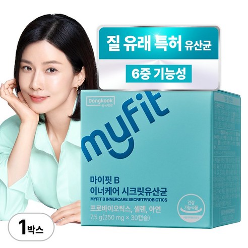 동국제약 마이핏B 이너케어 시크릿 유산균 7.5g