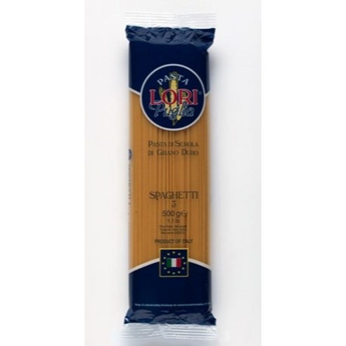 파스타 로리 스파게티면 Pasta LORI Puglia spaghetti, 500g, 8개
