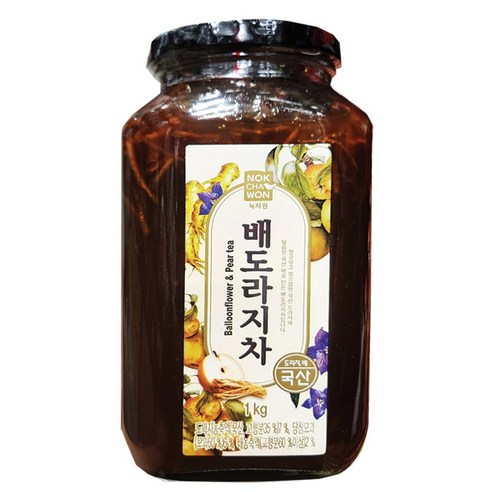 녹차원 배도라지차 1kg