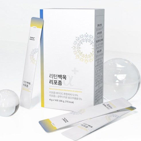 더 새로워진 리포좀 글루타치온 리턴백옥, 1박스 14포, 1개, 14회분