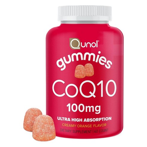 퀴놀 코엔자임큐텐 100mg 크리미 오렌지 플레이버 구미