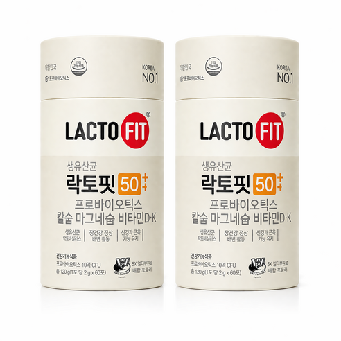 종근당 락토핏 50대+ ( 60개입) 2개