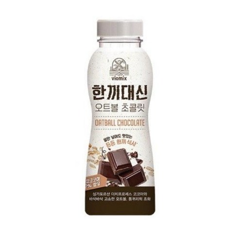 알티스트 한끼대신 오트볼 초콜릿 쉐이크