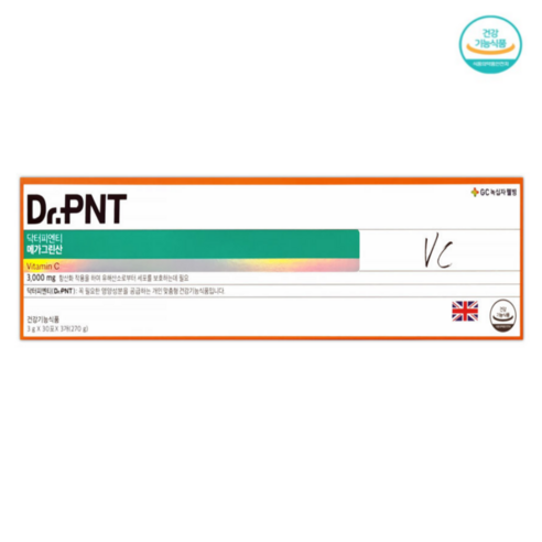 닥터피엔티 메가그린산 비타민 C 3000mg 분말스틱