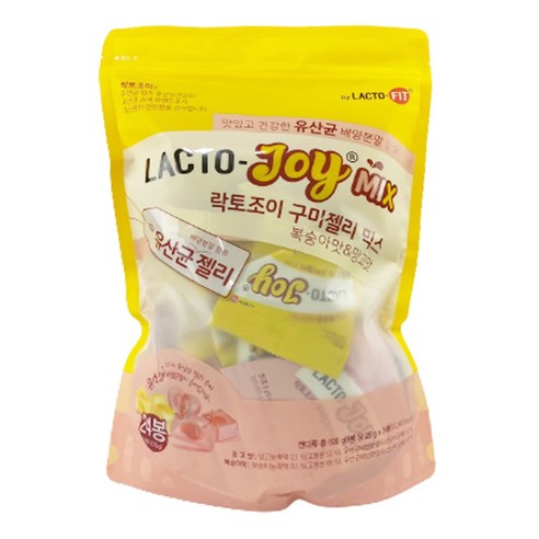 락토조이 구미젤리 믹스 유산균 젤리, 600g, 1개