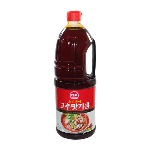 해표 요리백미 고추맛기름