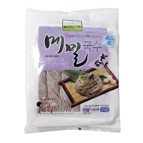 칠갑농산 생메밀국수 1kg