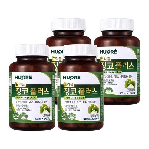 징코플러스 징코 은행잎추출물 혈액순환 혈액순환개선 기억력 은행잎 트리플징코플러스