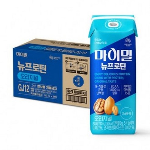 마이밀 마시는 뉴프로틴 오리지널 190ml x 16팩, 1개