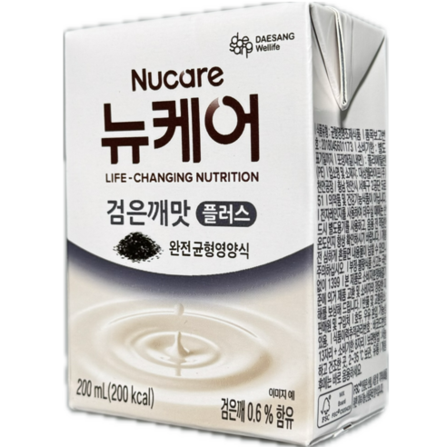 환자식 뉴케어 구수한맛, 검은깨 플러스 택1 200ml 16개입 코스트코 영양식, 200ml, 16개