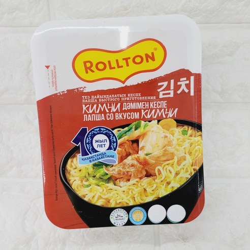 롤톤 컵라면 김치맛