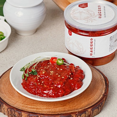 어촌명가 국내산 밥도둑 수제 비법 순살 양념게장, 1개, 300g