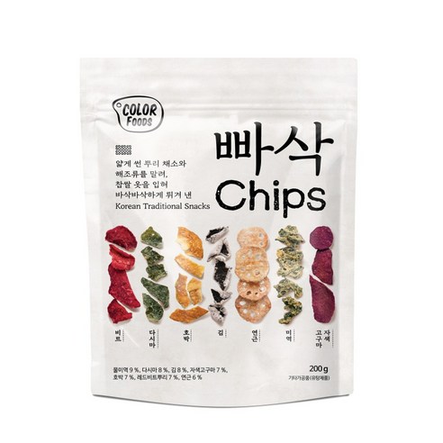 빠삭칩200g 부각믹스 오리지널부각칩