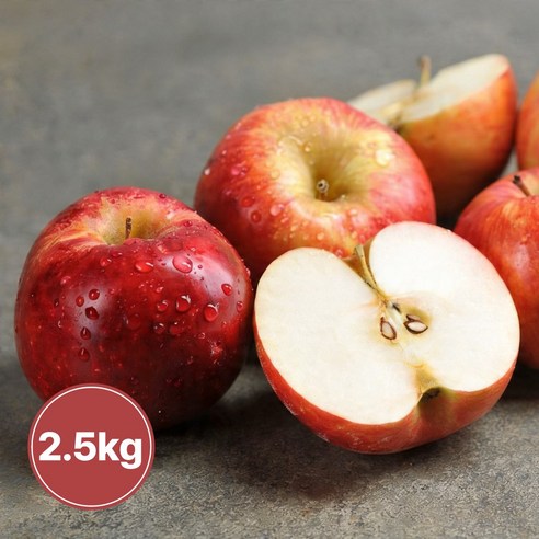 씻어 나온 고당도 영주 사과 2.5kg 박스 13브릭스 이상 (12입)