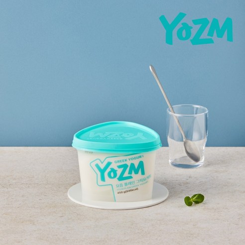 코스트코 요즘 그릭 요거트 플레인 450g x 2팩, 450g